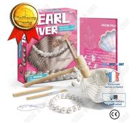 Td® Fille Jouets Enfants Cadeau Perle Shell Bracelet Puzzle Diy Excavation Archéologique Marine Jouet Ensemble