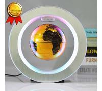 TD® Globe terrestre lumineux enfant magnétique vintage interactif français lévitation led espace boule de 6 pouces lampe de couleur
