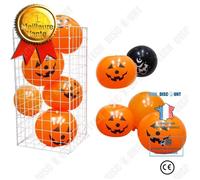 Td® Halloween Decoration Ballon Set Charge Rapide Pumpkin Ghost Festival Ballon Avec Jouets Légers 30pack