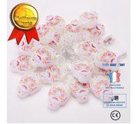 Td® Halloween Decoration Lanterne Led Guirlande Lumineuse Halloween Guirlande Lumineuse Crâne Peinte Multicolore