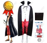 Td® Halloween Decoration Version Cinématographique De One Piece Red Onepiece Cosplay Anime Rousse Costume Taille L Multicolore