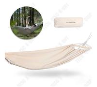 Td® Hamac Extérieur Balançoire Portable Camping Anti-Renversement Champ Extérieur Fine Toile Tissée Ferme Sécurité Chaise Suspendue Multicolore