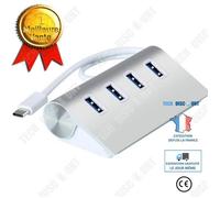 TD® Hub USB 3.0 pour Apple MacBook Air Pro iMac 4 Port Adaptateur USB Hi-Speed MacBook Connect Pendrive Port