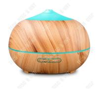Td? Humidificateur D'air Ultrasonique / Diffuseur D'huiles Essentielles Diffuseur D'ar?Mes En Forme D'amande (Marron) 300 Ml