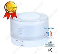 Td® Humidificateur D'éclairage Coloré De Grande Capacité De La Machine 500ml D'aromathérapie De Grain En Bois De Bluetooth Multicolore