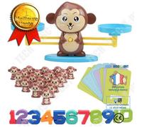 TD® Jeu d'apprentissage enfants / Balance Singe pour apprentissage Chiffres / Poids Enfant Intelligence Jouets / Jeux Éducatifs