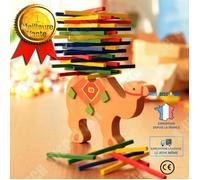 Td® Jouet Pour Enfants Chameau Jeu D'équilibre Empilement Jouet Éducatif Blocs D'équilibrage Jeu Parent Enfant Bébé Distraction