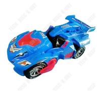 Td® Jouet Voiture Et Dinosaure 2 En 1, Voiture Électrique Transformable En Dinosaure, Véhicule Avec De La Musique Et De La Lumière,