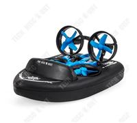TD® Jouets d'avion télécommandés extérieurs Eau, terre et air trois-en-un bateau télécommandé jouets d'avion quadrirotor