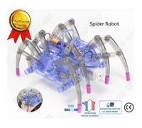 Td® Jouets Éducatifs Araignée Mécanique Robot Construction Enfants Animal Miniature Ludique Interactif Halloween Pattes Géantes Spid