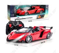 TD® Jouets voiture de course 28*12*9cm Jouets électriques pour enfants Batterie longue durée Avec lumières Télécommande sans fil