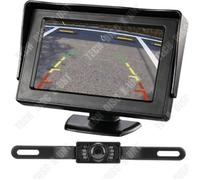 TD® Kit complet moniteur + caméra de recul Sans Fil Infrarouge Vision Nocturne Accessoire voiture périphérique conduite