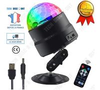 TD® lampe disco scène USB sans fil led colorée anniversaire projecteur boule magique lumière ordinateurs télécommande contrôle