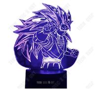 TD® Lampe optique poser décoratif tactile 7 couleurs illusion optique modèle dragon ball - faible consommation câble USB 3 piles AAA