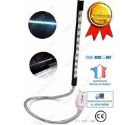 TD® Lampe ordinateur USB originale LED de bureau de lecture portable flexible puissante PC Mac éclairer clavier écran mini sans pile