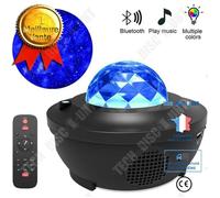 TD® Lampe Projecteur LED Étoile, Projecteur de Veilleuse Rotatif avec Plusieurs Modes & Télécommande & Timer & Enceinte & Bluetooth