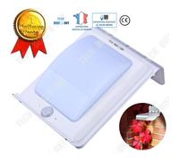 TD® Lampe solaire extérieur détecteur de mouvement jardin camping décorative éclairage lumineux étanche batterie puissante panneau