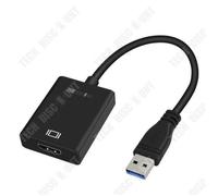 TD® Le câble adaptateur USB3.0 vers le convertisseur HDMI HD prend en charge la synchronisation audio HDMI sans lecteur 1080P