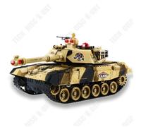 TD® Le char télécommandé peut lancer plusieurs batailles chargeant le jouet de garçon modèle de canon à chenilles pour enfants