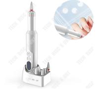 TD® Le nouveau polisseur à ongles portable rechargeable meuleuse à ongles exfoliant 1.8W meuleuse électrique de type stylo