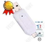 TD® Lecteur de carte portable 2 en 1 USB OTG / Adaptateur SD Micro SD Universel Micro USB TF pour PC Téléphone /Blanc Multifonction