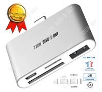 TD® lecteur de carte sd type c micro usb compact flash memoire 3.0 internet samsung hub adaptateur ordinateur mini memoire clé usb