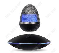 TD® Lévitation magnétique bluetooth haut-parleur rotation qualité sonore sans perte charge sans fil cadeau d'anniversaire dégradé