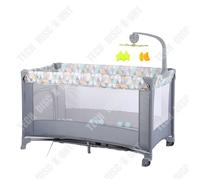 Td Lit Parapluie 125cmx65cmx72cm Lit Voyage Léger Sommier Pliant Lit Parapluie Compact 15 Kg Lit Parapluie Avec Matelas Lit Pliable Multicolore