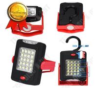 TD® Lumière extérieure LED extérieure rouge campement camping éclairage de pêche bivouac alimentation 3 x piles AAA interrupteur