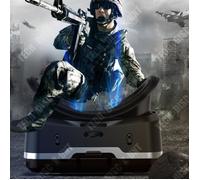 TD® Lunettes de réalité virtuelle, Casque VR pour les jeux 3D, Compatible avec smartphone, Casque de divertissement avec poignée