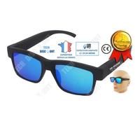 TD® lunettes de soleil camera cahcé espion hd bluetooth femmes hommes vintage enfant espionnage rondes enregistreur video teintées