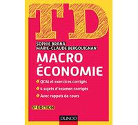 TD Macroéconomie - 5e édition