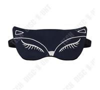 Td® Masque D?Oeil De Chat Masque De Sommeil Respirants Comfortable Bleu Marine - Masque De Sommeil Cache Yeux Pour Voyage
