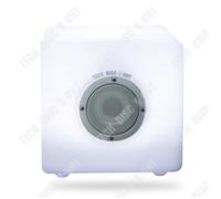 TD® METRONIC Enceinte Bluetooth LumiCube - 40W - Autonomie 8h - Lumineuse extérieur - étanche IP 44