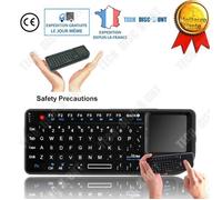 TD® Mini Clavier Sans Fil Bluetooth QWERTY USB Avec TouchPad Ergonomique Windows Android PC Smartphone Tablette Portable ordinateur