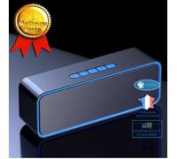 TD® Mini Enceinte Bluetooth à double haut-parleur-Haut-parleur de bureau d'ordinateur sans fil connecté-Accessoire audio