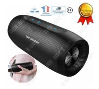 TD® Mini enceinte bluetooth, sans fil haut-parleur, portable noir tactile, compact discret HIFI appareil Audio étanche transportable