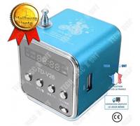TD® Portable avec écran radio sans bluetooth audio et carte bluetooth mini haut parleur lecteur MP3