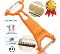 Td® Râpe Éplucheur Multifonctionnelle Pratique Nourriture Cutter Outil De Cuisine Pour Le Rabotage Des Légumes Découpe Trancheuse La