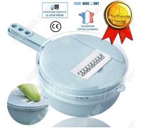 Td® Râpeuse Passoire Légume Émincer Trancheur Multifonctionnelle Séparateur Mandoline Éplucheur Découpe Cuisine Nourriture Compact F