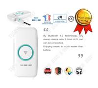 TD® Récepteur audio bluetooth portable voiture adaptateur sans fil stéréo musique streaming sortie main libre appels transmetteur