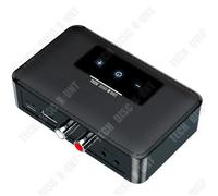 TD® Récepteur Bluetooth sans fil Bluetooth 5.0 Transmetteur Bluetooth de voiture Lecteur audio de voiture sans fil Adaptateur Blueto