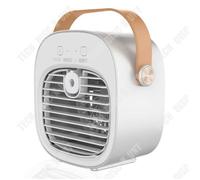 TD® Refroidisseur d'air USB pulvérisation réfrigération ventilateur de climatisation Portable charge ventilateur de bureau portable