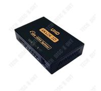 TD® Répartiteur HDMI Une entrée, quatre sorties 4K*2K Répartiteur vidéo et audio Convient aux projecteurs HD, DLP, LCD