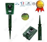 TD® repulsif animaux ultrason chats exterieur souris pigeon chien puissant a piles et rats balcon portable protecteur de jardin