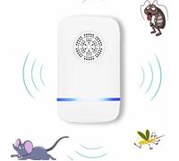 TD® Répulsif électronique à ultrasons pour souris, répulsif domestique contre les insectes, mini répulsif contre les moustiques