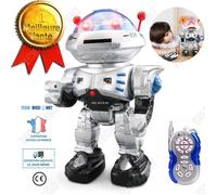 Td® Robot De Contrôle À Distance Jouet Électrique Enfants Télécommande Danse Marche Smart Robotics Combat Fun Anniversaire Cadeau