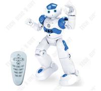 TD® Robot intelligent télécommandé pour enfants Détection de gestes mode de programmation Télécommande infrarouge chante et danse