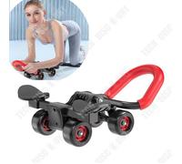 Td® Roue Abdominale Avec Mains Courantes Roue Abdominale Équipement De Gymnastique À Domicile Capacité De Poids Du Produit 200kg Multicolore