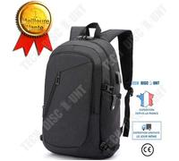 TD® Sac à Dos Ordinateur Portable 15.6 Pouces Homme Imperméable avec USB Charging Port Sac à Dos d'affaires Sac à Dos